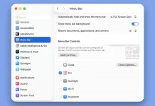 macOS Tahoe beta 2 tiene una nueva opción para poner un fondo en el menú superior de la pantalla