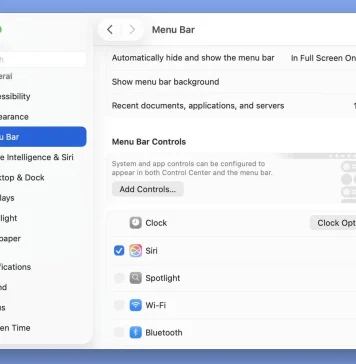 macOS Tahoe beta 2 tiene una nueva opción para poner un fondo en el menú superior de la pantalla