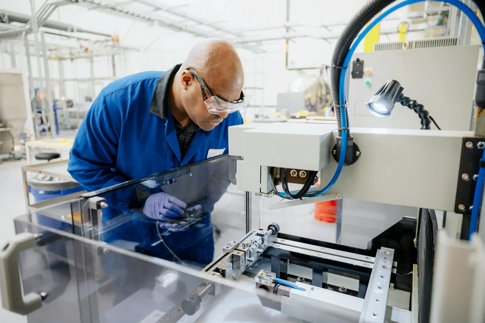 Fábrica de MP Materials, una empresa que procesa tierras raras en EEUU, socia de Apple