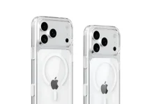 Montaje fotográfico mostrando cómo podrían ser el iPhone 17 Pro Max y el iPhone 17 Pro
