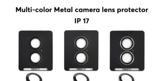 Imagen de los supuestos anillos protectores de las lentes de las cámaras traseras del iPhone 17