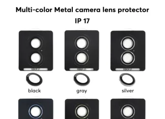 Imagen de los supuestos anillos protectores de las lentes de las cámaras traseras del iPhone 17