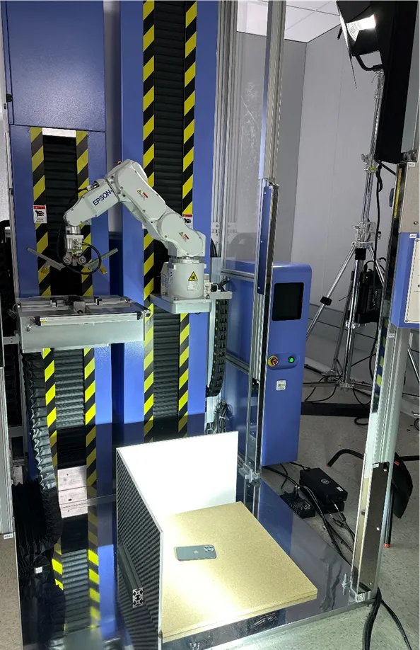 Laboratorio de pruebas de resistencia de Apple