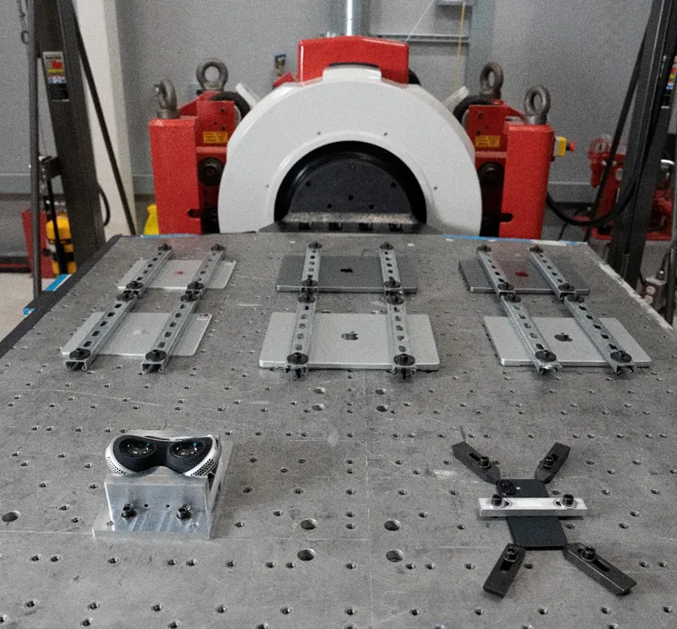 Laboratorio de pruebas de resistencia de Apple