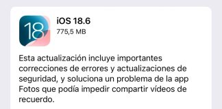 iOS 18.6