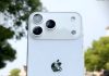 Maqueta del iPhone 17 Pro Max blanco