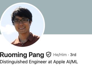 Ruoming Pang, unos de los principales desarrolladores de modelos LLM de Apple Intelligence