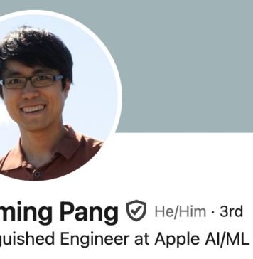 Ruoming Pang, unos de los principales desarrolladores de modelos LLM de Apple Intelligence