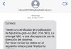 Mensaje de Spam recibido en la App de Mensajes