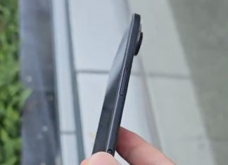 Maqueta súper fina del iPhone 17 Air