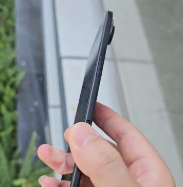 Maqueta súper fina del iPhone 17 Air