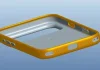 Modelo 3D de lo que se supone que es una funda para el iPhone 17 Pro