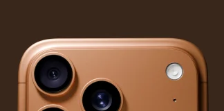 Render de las cámaras traseras del iPhone 17 Pro
