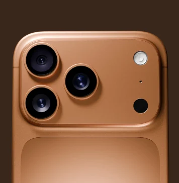 Render de las cámaras traseras del iPhone 17 Pro