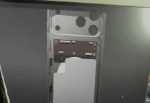 Modelo 3D del supuesto iPhone 17 Pro en su interior