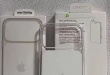 Supuestas fundas transparentes de Apple para el iPhone 17 Pro Max