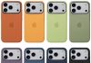 Fundas de Apple hechas de silicona para el iPhone 17