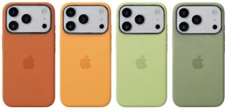 Fundas de Apple hechas de silicona para el iPhone 17