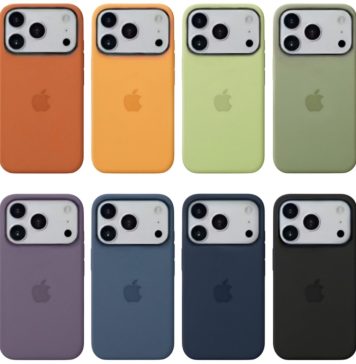 Fundas de Apple hechas de silicona para el iPhone 17