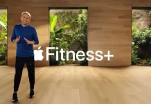 Jay Blahnik hablando de Fitness+ en una de las Keynotes de Apple