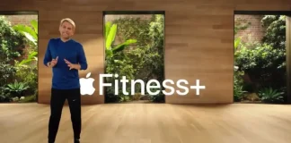 Jay Blahnik hablando de Fitness+ en una de las Keynotes de Apple