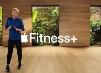 Jay Blahnik hablando de Fitness+ en una de las Keynotes de Apple
