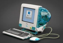iMac G3 Bondy Blue hecho de LEGO
