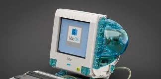 iMac G3 Bondy Blue hecho de LEGO