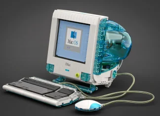iMac G3 Bondy Blue hecho de LEGO