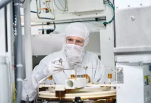 Fábrica de Texas Instruments en Lehi, Utah, en la que Apple colabora añadiendo nueva maquinaria especializada
