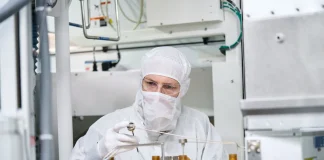 Fábrica de Texas Instruments en Lehi, Utah, en la que Apple colabora añadiendo nueva maquinaria especializada