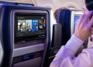 Películas y series de Apple TV+ en Aviones de United Airlines