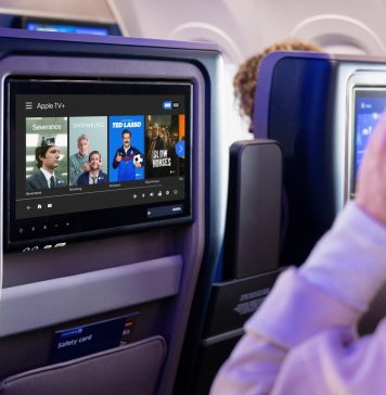 Películas y series de Apple TV+ en Aviones de United Airlines