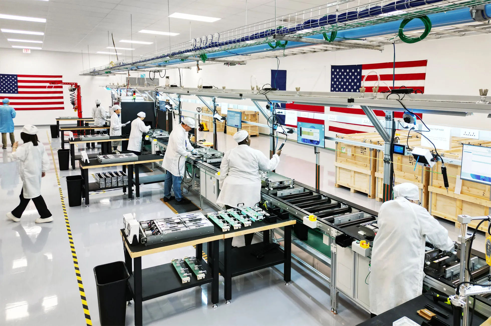 Fábrica de Apple para montar servidores propios en Houston