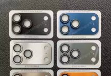 Filtración con las piezas de la cámara trasera que revelan los colores del iPhone 17 Pr