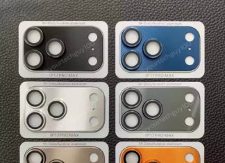 Filtración con las piezas de la cámara trasera que revelan los colores del iPhone 17 Pr