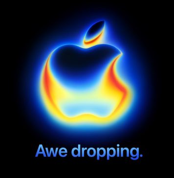 Logo de Apple en Awe dropping, evento de presentación del iPhone 17
