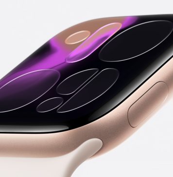 Apple Watch Series 11 en color dorado