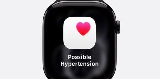 Detección de posible hipertensión en el Apple Watch Series 11