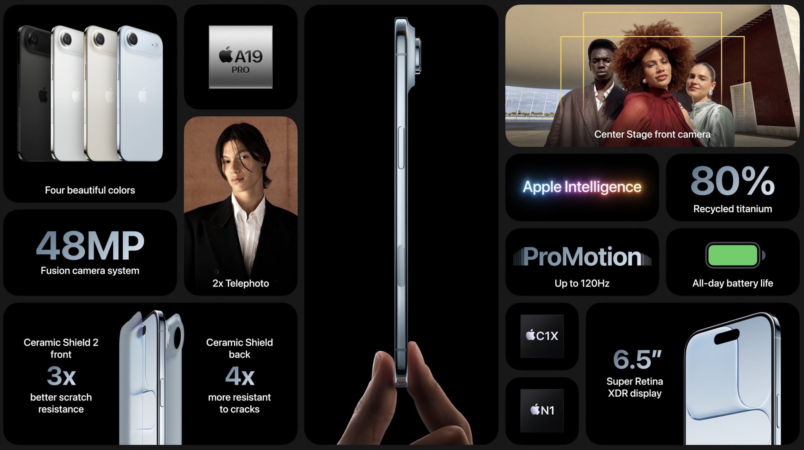Resumen de novedades del iPhone 17 Air