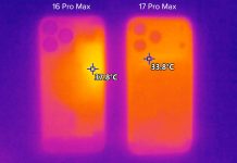 Asi se disipa el calor generado por la CPU en un iPhone 16 Pro y en un iPhone 17 Pro