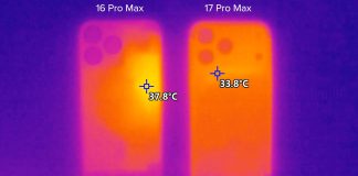 Asi se disipa el calor generado por la CPU en un iPhone 16 Pro y en un iPhone 17 Pro