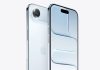 iPhone 17 air en color azul
