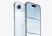 iPhone 17 air en color azul