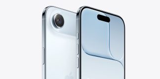 iPhone 17 air en color azul