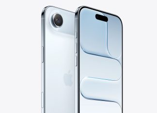 iPhone 17 air en color azul