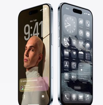iPhoen 17 Air con la nueva interfaz Liquid Glass de iOS 26