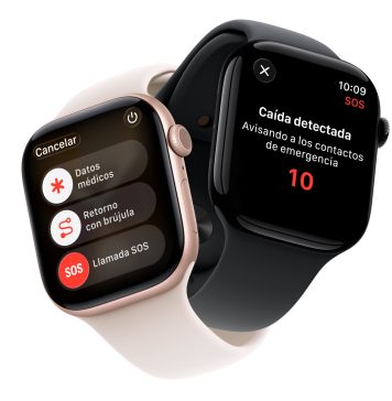 Apple Watch Series 11 mostrando detección de caídas