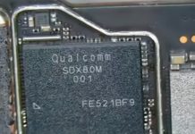 Módem Snapdragon X80 del iPhone 17 Pro Max