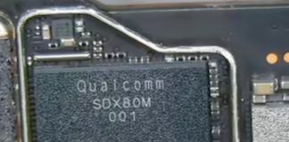 Módem Snapdragon X80 del iPhone 17 Pro Max